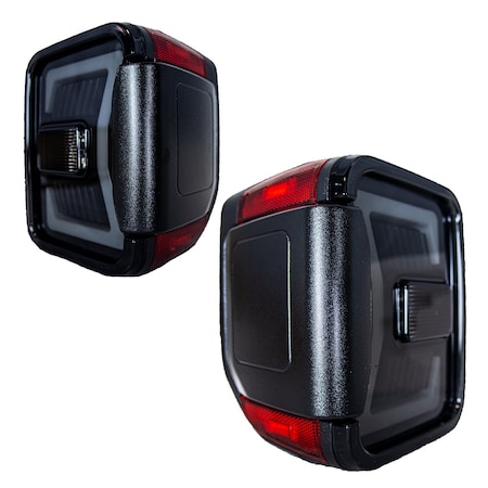 Renegade Led Tail Light  Black / Smoke CTRNG0668-BS-SQ